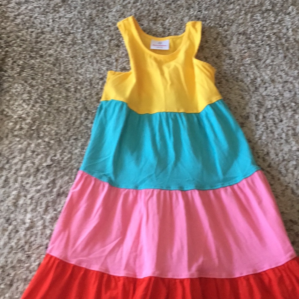 Hanna Anderson beautiful multicolored sundress